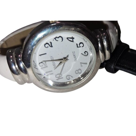 Set Of 5 Quartz Wrist Watches Embassy Kim Rogers Bracelet Wrist Band Read - Picture 2 of 12